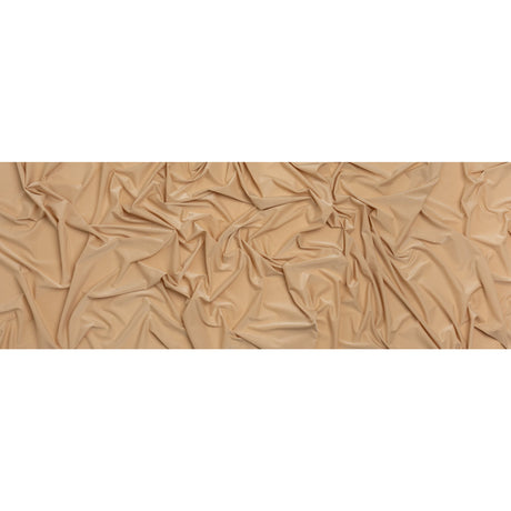 Stretch Polyester Jersey - Beige - Famous Australian Designer Deadstock