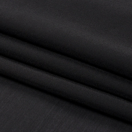 Famous Australian Designer Black Polyester Organza