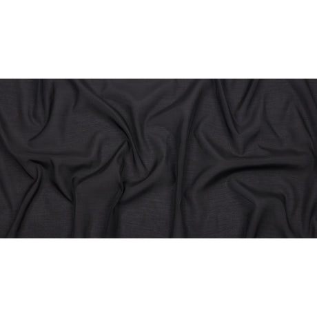 Famous Australian Designer Black Polyester Organza
