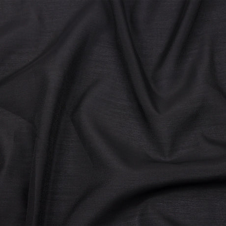 Famous Australian Designer Black Polyester Organza