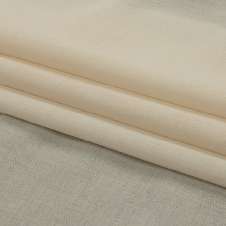 Famous Australian Designer Pinkish Ivory Cotton Voile