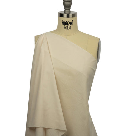 Famous Australian Designer Pinkish Ivory Cotton Voile