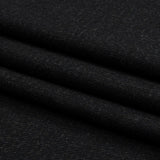 Famous Designer Navy and Black Subtle Plaid Felted Wool Heavyweight Suiting