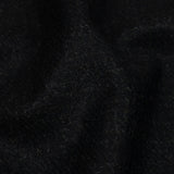 Famous Designer Navy and Black Subtle Plaid Felted Wool Heavyweight Suiting