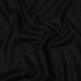 Famous Designer Navy and Black Subtle Plaid Felted Wool Heavyweight Suiting