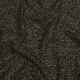 Famous Designer White, Brown and Taupe Striped Blended Wool Knit Boucle