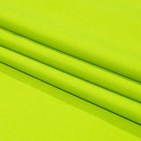 Italian Neon Lime Double Face Stretch Super 150 Virgin Wool Twill Suiting