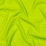 Italian Neon Lime Double Face Stretch Super 150 Virgin Wool Twill Suiting