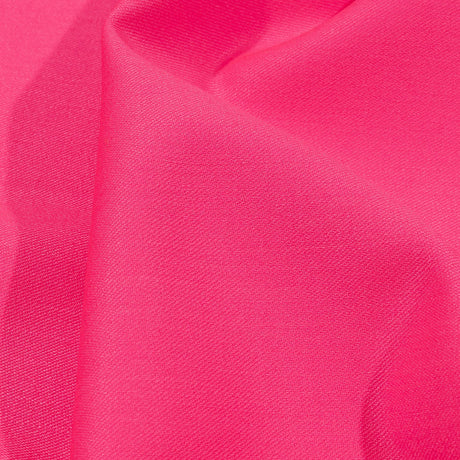 Italian Hi-Vis Pink Double Face Stretch Super 150 Virgin Wool Twill Suiting