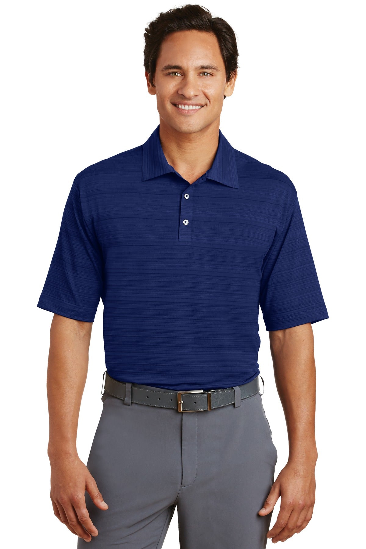 Nike Elite Series Dri-FIT Heather Fine Line Bonded Polo