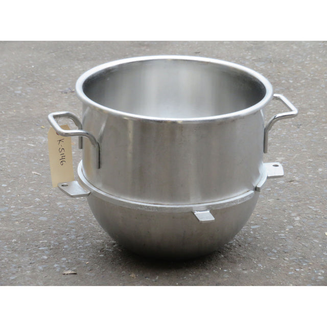 Hobart 00-295648 VMLH30 30-Quart Bowl for 80 to 40/30 Bowl Adapter , Used Excellent Condition