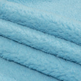 Balenciaga Italian Baby Blue Faux Shearling with Knit Backing