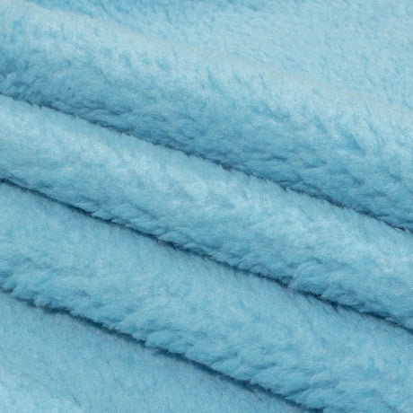 Balenciaga Italian Baby Blue Faux Shearling with Knit Backing