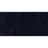 Balenciaga Italian Navy Single Face Polyester and Acrylic Plush Sweatshirt Fleece