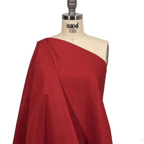 Balenciaga Italian Red Polyester Ripstop