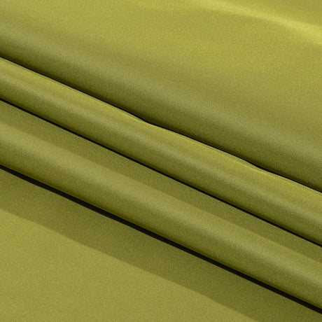 Balenciaga Italian Pea Green Polyester and Viscose Micro Faille