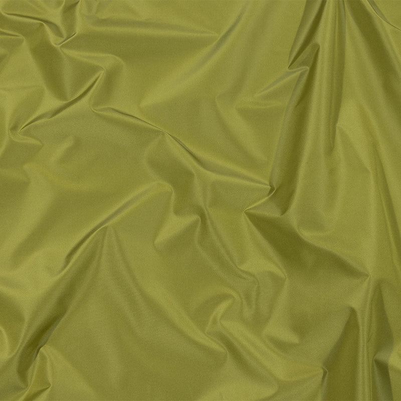Balenciaga Italian Pea Green Polyester and Viscose Micro Faille