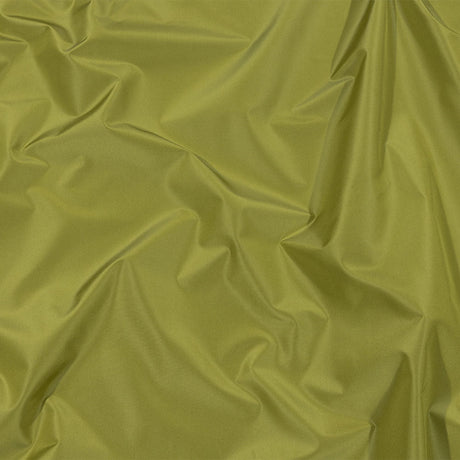 Balenciaga Italian Pea Green Polyester and Viscose Micro Faille