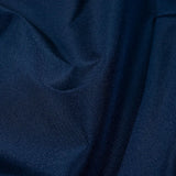 Balenciaga Italian Dark Blue Polyester and Viscose Micro Faille