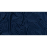 Balenciaga Italian Dark Blue Polyester and Viscose Micro Faille