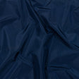 Balenciaga Italian Dark Blue Polyester and Viscose Micro Faille