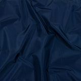 Balenciaga Italian Dark Blue Polyester and Viscose Micro Faille