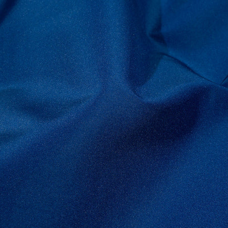 Balenciaga Italian Blue Polyester and Viscose Micro Faille