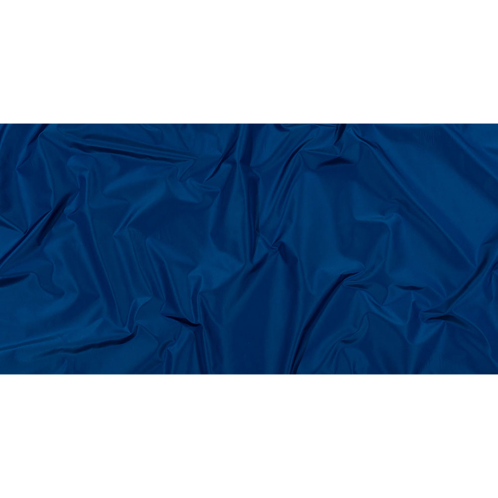 Balenciaga Italian Blue Polyester and Viscose Micro Faille