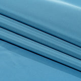 Balenciaga Italian Blue Yonder Polyester and Viscose Micro Faille