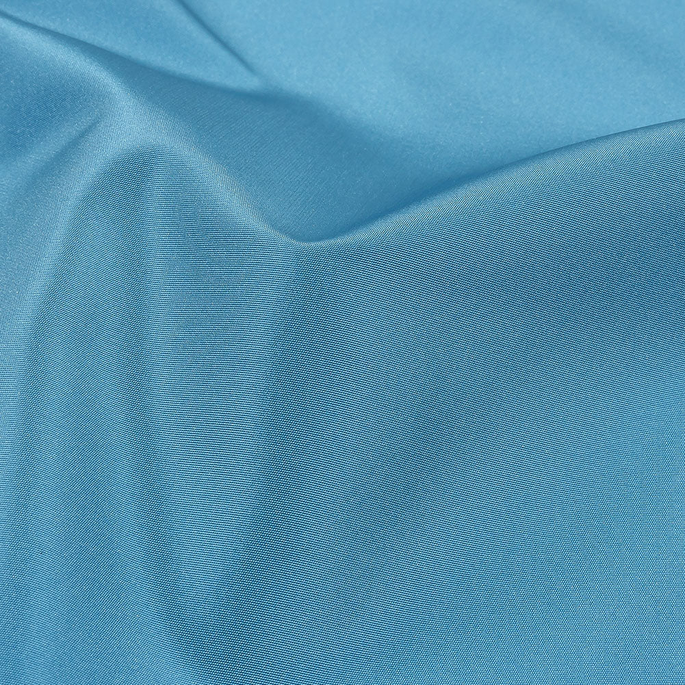 Balenciaga Italian Blue Yonder Polyester and Viscose Micro Faille