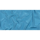 Balenciaga Italian Blue Yonder Polyester and Viscose Micro Faille
