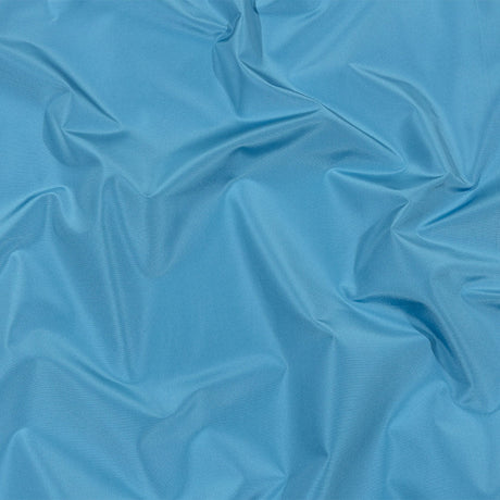 Balenciaga Italian Blue Yonder Polyester and Viscose Micro Faille