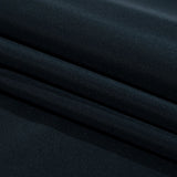Balenciaga Italian Midnight Navy Polyester and Viscose Micro Faille
