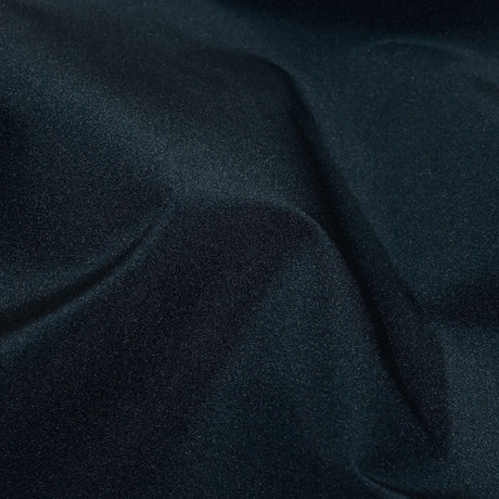 Balenciaga Italian Midnight Navy Polyester and Viscose Micro Faille
