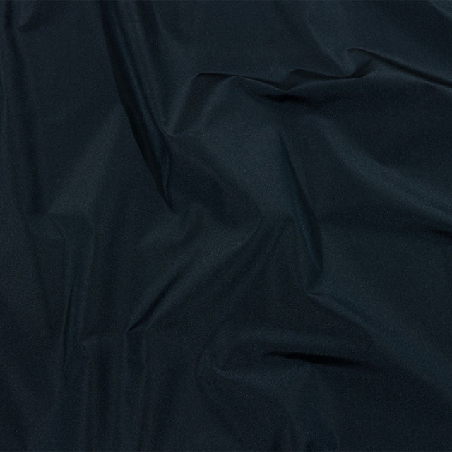 Balenciaga Italian Midnight Navy Polyester and Viscose Micro Faille