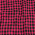 Balenciaga Italian Pink and Meteorite Gingham Check Polyester Twill