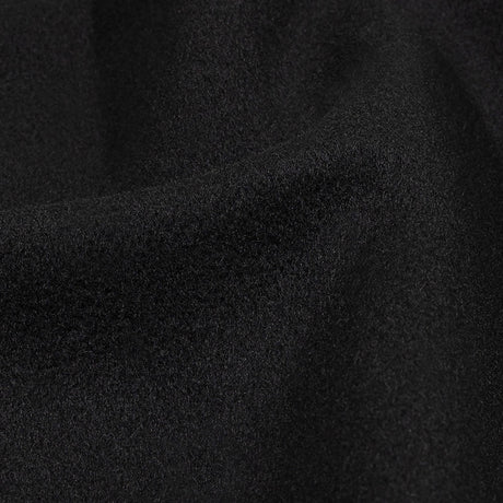 Balenciaga Italian Bluish Black Brushed Blended Virgin Wool Coating