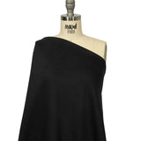 Balenciaga Italian Bluish Black Brushed Blended Virgin Wool Coating