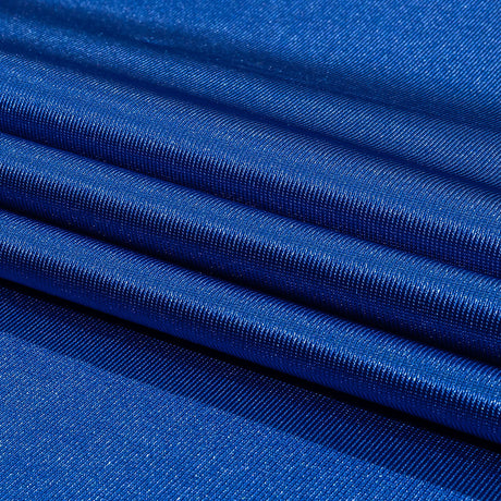 Balenciaga Italian Royal Blue Luminous Polyester Milano Jersey