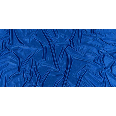 Balenciaga Italian Royal Blue Luminous Polyester Milano Jersey