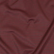 Balenciaga Italian Red, Navy and Brown Checked Stretch Nylon and Viscose Jacquard Knit