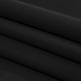 Black Bonded Double Layer Stretch Viscose/Nylon Interlock Knit by Balenciaga - Made in Italy