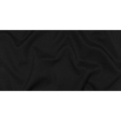 Black Bonded Double Layer Stretch Viscose/Nylon Interlock Knit by Balenciaga - Made in Italy