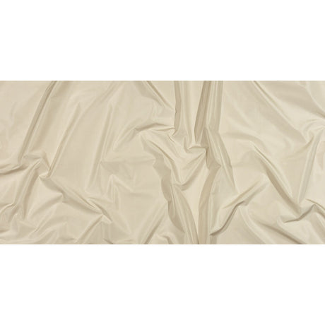 Balenciaga Italian Light Beige Polyester and Viscose Micro Faille