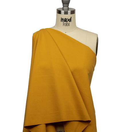 Stretch Ponte Knit - Golden Yellow - Papilio Collection