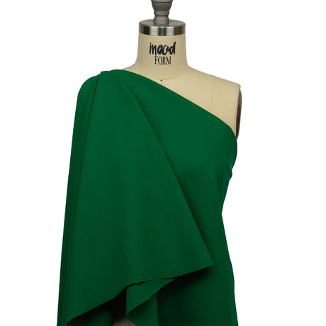 Stretch Ponte Knit - Emerald Green - Papilio Collection
