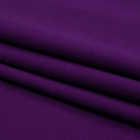 Stretch Ponte Knit - Imperial Purple - Papilio Collection
