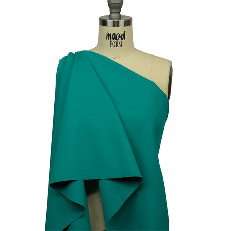Stretch Ponte Knit - Teal - Papilio Collection