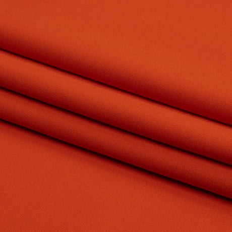 Stretch Ponte Knit - Carrot Orange - Papilio Collection