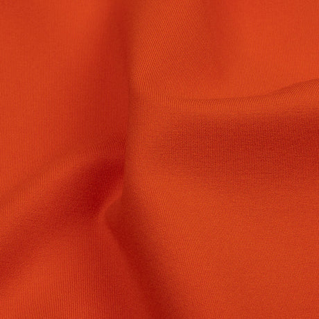 Stretch Ponte Knit - Carrot Orange - Papilio Collection